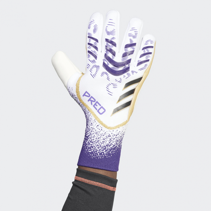 adidas Predator Pro Road to Glory Goalkeeper Gloves white plum gold