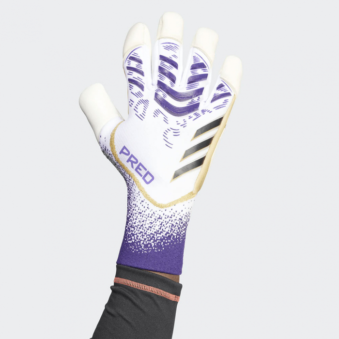 adidas Predator Pro Hybrid Road to Glory GK Gloves white plum gold