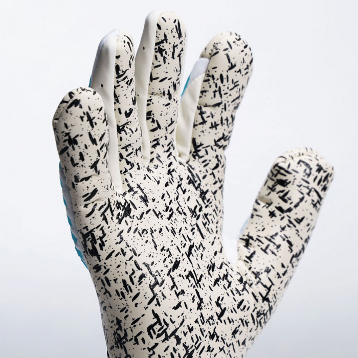 101137501 Uhlsport CYBERTEC SUPERGRIP+ HN Goalkeeper Gloves white/cyan