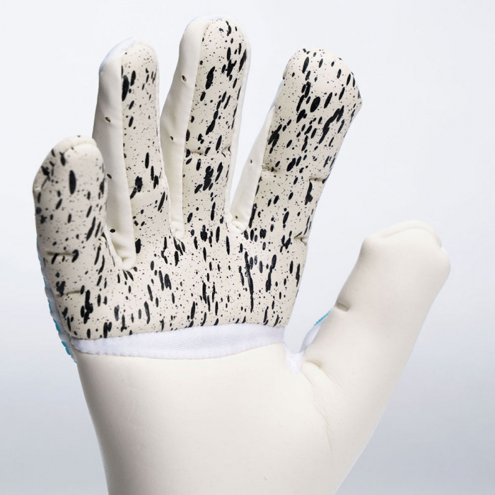101137601 Uhlsport CYBERTEC FLEX HN Goalkeeper Gloves white/cyan