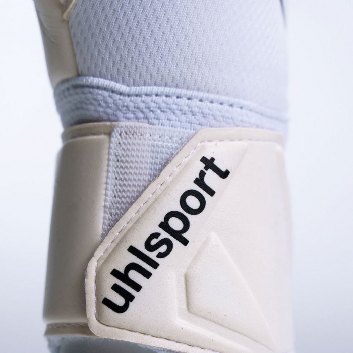101138001 Uhlsport CYBERTEC SUPERSOFT HN Goalkeeper Gloves white/cyan