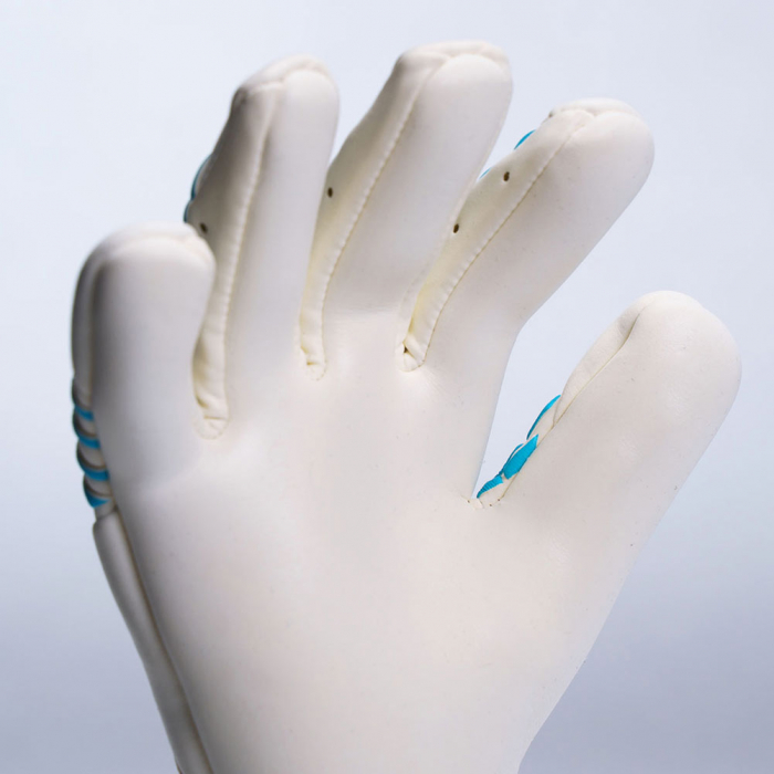 101138001 Uhlsport CYBERTEC SUPERSOFT HN Goalkeeper Gloves white/cyan