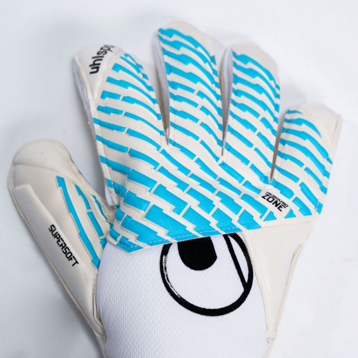 101138101J Uhlsport CYBERTEC SUPERSOFT JUNIOR Goalkeeper Gloves white/