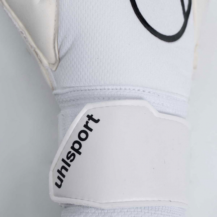 101138301 Uhlsport CYBERTEC SOFT PRO Goalkeeper Gloves white/cyan