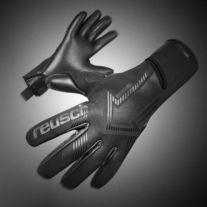 55700007700 Reusch Fastgrip Duo Goalkeeper Gloves Black