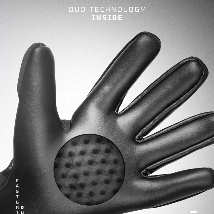55700007700 Reusch Fastgrip Duo Goalkeeper Gloves Black