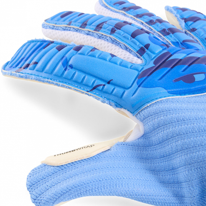 04207401 PUMA X KidSuper Future Pro Hybrid Goalkeeper Gloves Blue