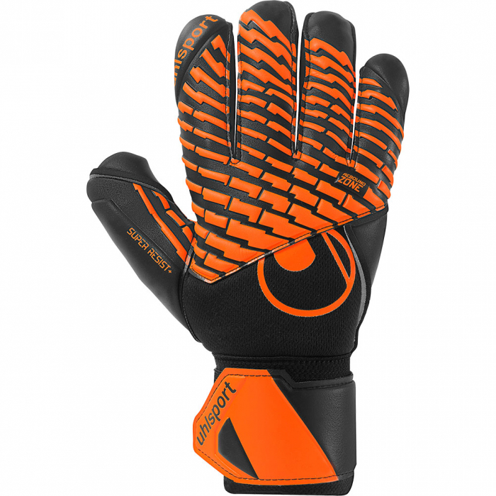 101138801 Uhlsport SUPER RESIST+ HN Goalkeeper Gloves black/orange