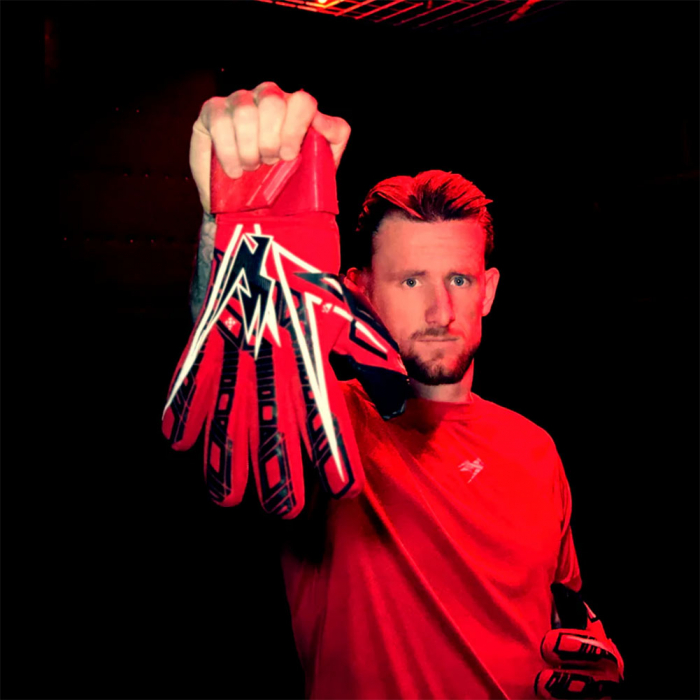 Kaliaaer ShokLock Negative (Removable Protection) Goalkeeper Gloves At