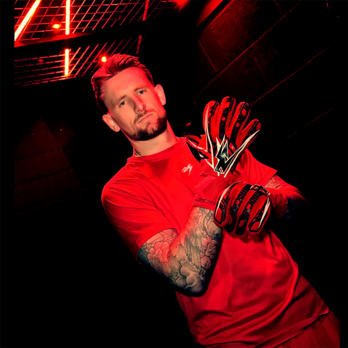 Kaliaaer ShokLock Negative (Removable Protection) Goalkeeper Gloves At