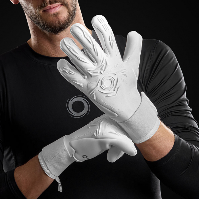 EL4WJ Elite NEO REVOLUTION X Junior Goalkeeper Gloves White