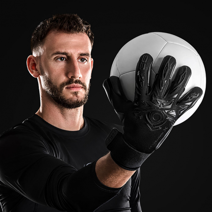 EL4B Elite NEO REVOLUTION X Goalkeeper Gloves Black