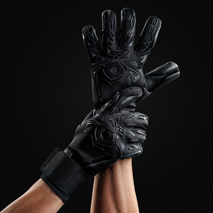 EL4B Elite NEO REVOLUTION X Goalkeeper Gloves Black