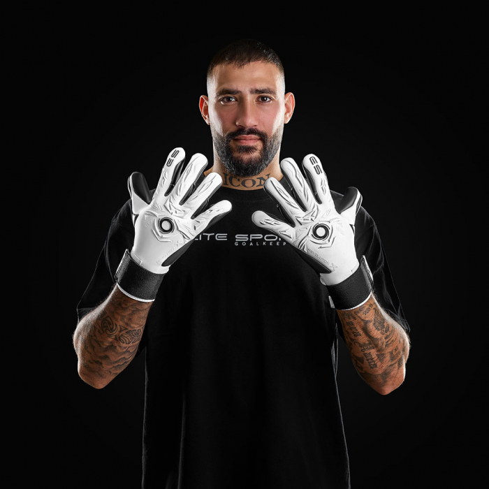 EL4WB Elite NEO REVOLUTION X COMBI Goalkeeper Gloves white/black