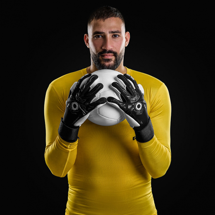 EL4BW Elite NEO REVOLUTION X COMBI Goalkeeper Gloves Black/White