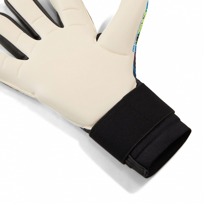 04211401 Puma ULTRA ULTIMATE TEASER Hybrid Goalkeeper Gloves Black/Flu