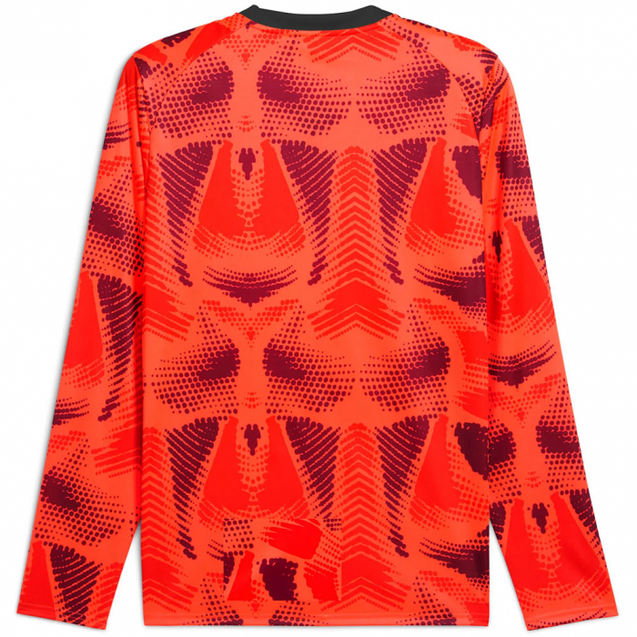 70651901 Puma Team Target GK Jersey Nrgy Red-PUMA White-Warm Earth