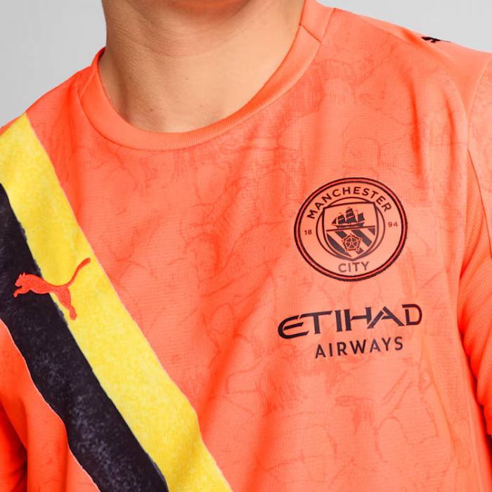 78106808 Puma x Kidsuper Manchester City GK Jersey Neon Sun-PUMA Black