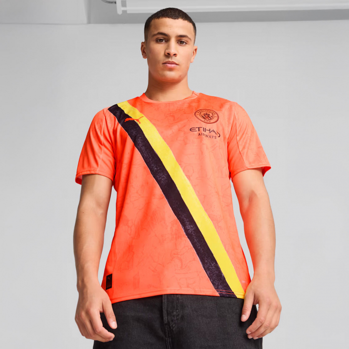 78106808 Puma x Kidsuper Manchester City GK Jersey Neon Sun-PUMA Black