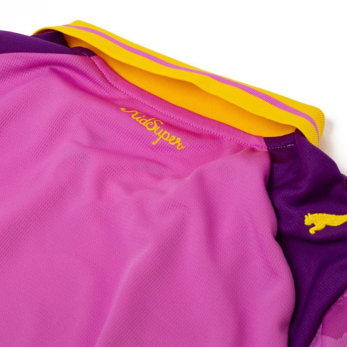  Puma x Kidsuper Borussia Dortmund GK Jersey Mauve Pop-Faster Yellow
