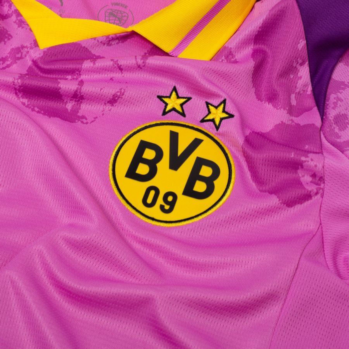  Puma x Kidsuper Borussia Dortmund GK Jersey Mauve Pop-Faster Yellow
