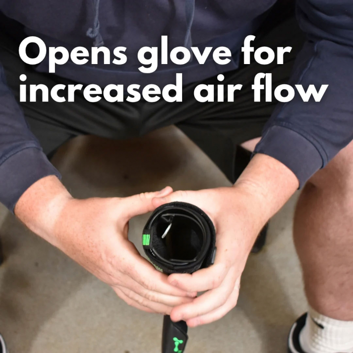 900510 gloveglu Fresh 'n' Dry AIRLOOP Glove Dryer Black