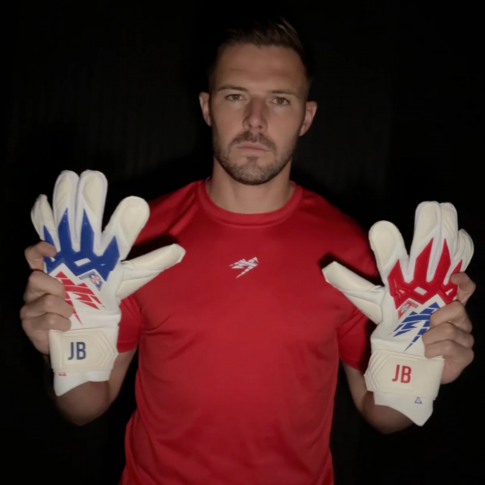 Kaliaaer RE:GEN PRO JB1 3DXi Jack Butland Junior Goalkeeper Gloves Whi