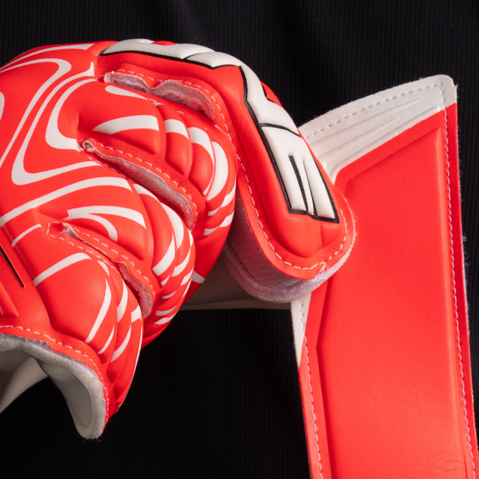 ONE NXT Origin Doubters Goalkeeper Gloves Coral Combustion