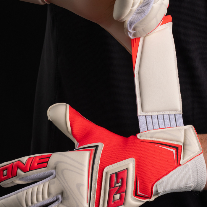 NE NXT Pro Doubters VTX Vortex Goalkeeper Gloves Coral Combustion