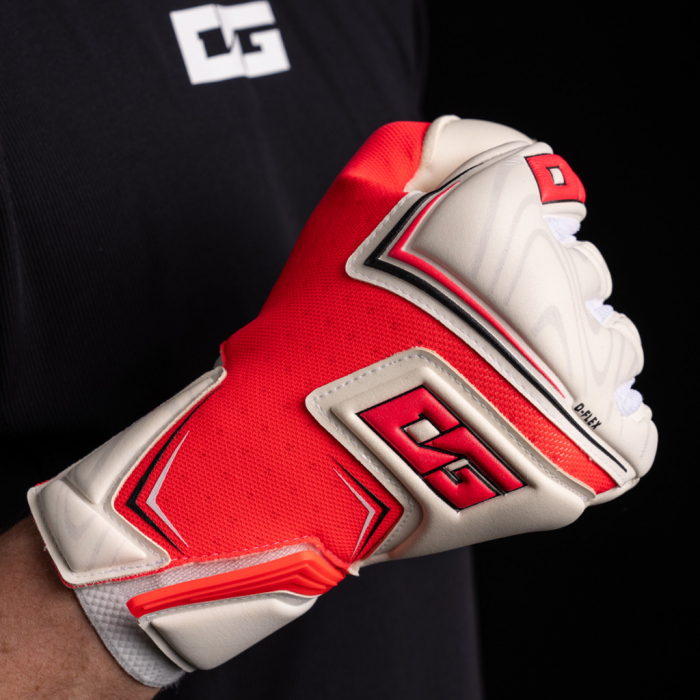 NE NXT Pro Doubters VTX Vortex Goalkeeper Gloves Coral Combustion