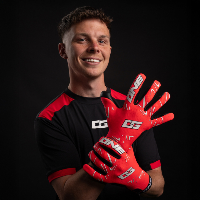 ONE OG1 Doubters Hyla SL Goalkeeper Gloves Coral Combustion