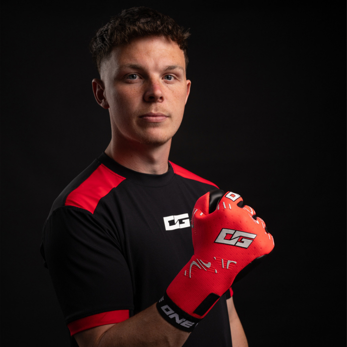 ONE OG1 Doubters Hyla SL Goalkeeper Gloves Coral Combustion