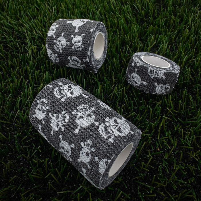 Keeper iD GK PRO Joint Mapping Tape (2.5cm) Black Skull