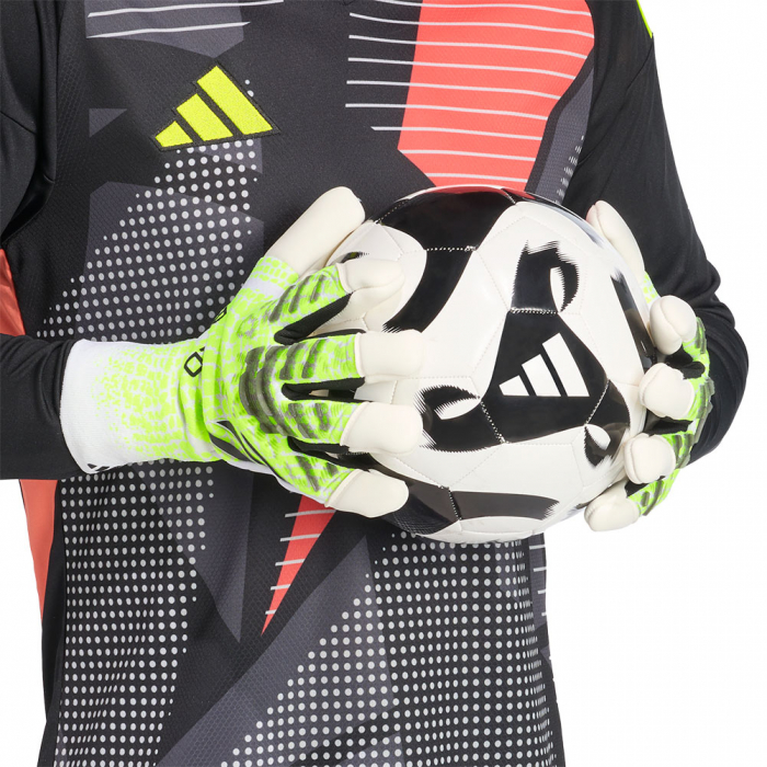 JN5365 adidas Predator Pro Hybrid Radiant Blaze Goalkeeper Gloves Luci