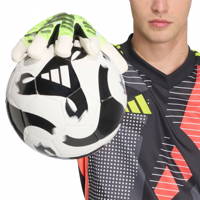 JN5365 adidas Predator Pro Hybrid Radiant Blaze Goalkeeper Gloves Luci