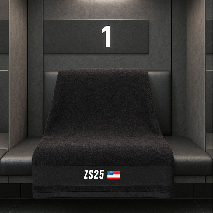 TC35 Keeper iD Custom GK Bath Towel (Black)