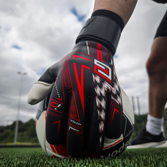 Keeper iD Goalproof POWER ProTect Junior Goalkeeper Gloves Black / Pow
