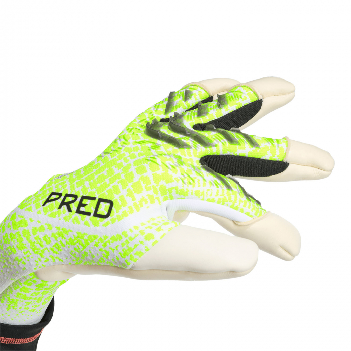 adidas Predator Pro Hybrid Radiant Blaze PROMO Goalkeeper Gloves Lucid