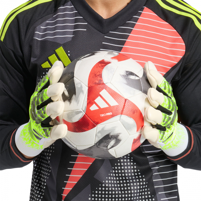 adidas Predator Pro Hybrid Radiant Blaze PROMO Goalkeeper Gloves Lucid