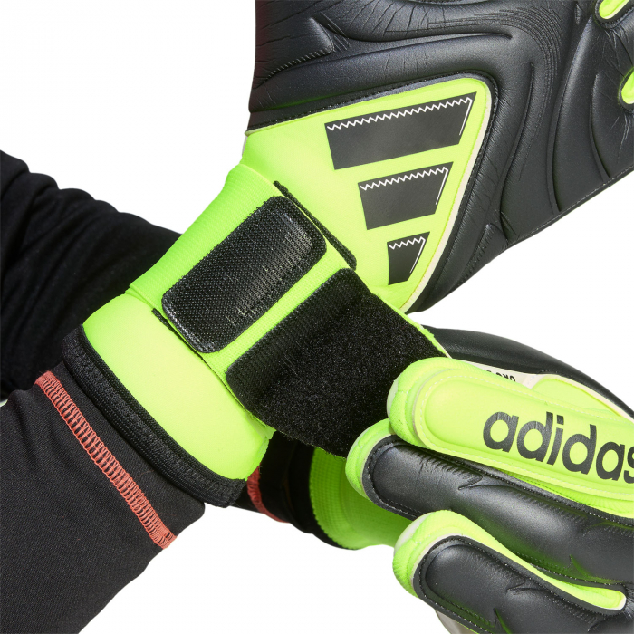 JN5334 adidas Copa Pro Radiant Blaze Goalkeeper Gloves Black Lucid Lem