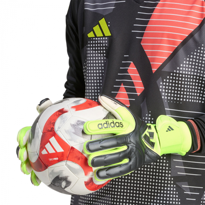 JN5334 adidas Copa Pro Radiant Blaze Goalkeeper Gloves Black Lucid Lem