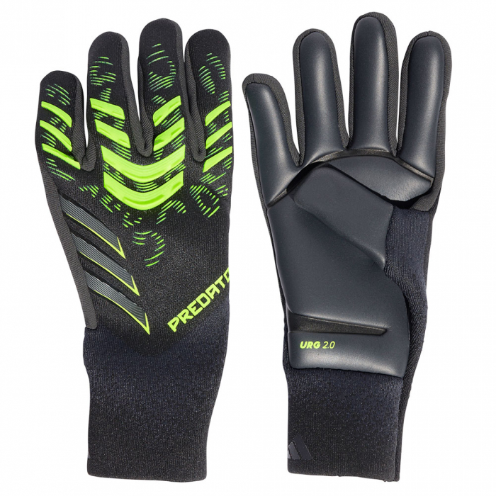 adidas Predator Pro Electric Stealth Goalkeeper Gloves Carbon Lucid Le