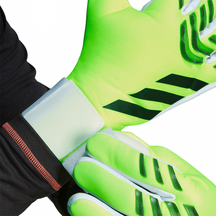 adidas Predator League Radiant Blaze Goalkeeper Gloves Lucid Lemon