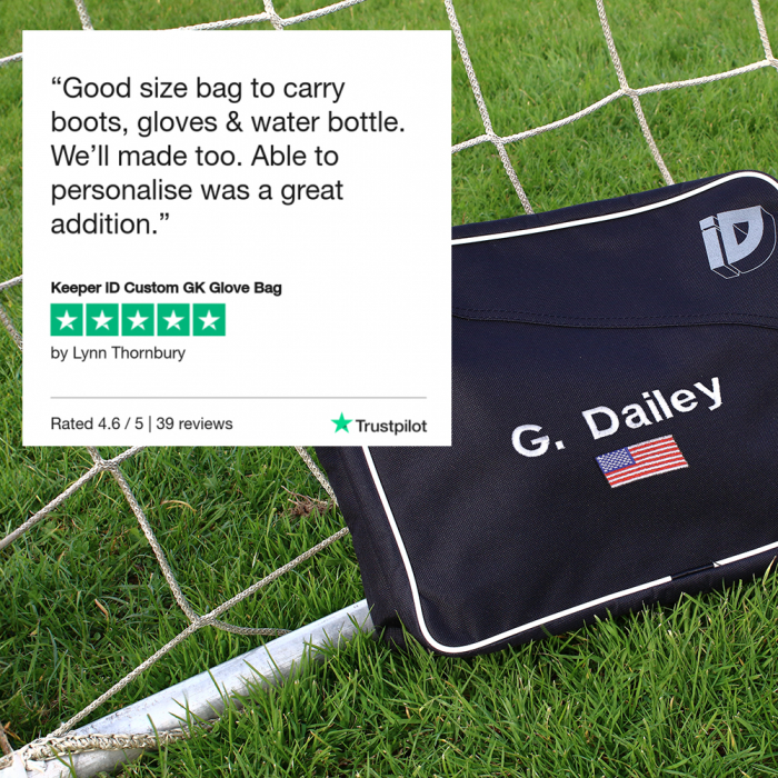 Custom Goalkeeper Glove Bag Personalised Keeper iD GK bag
