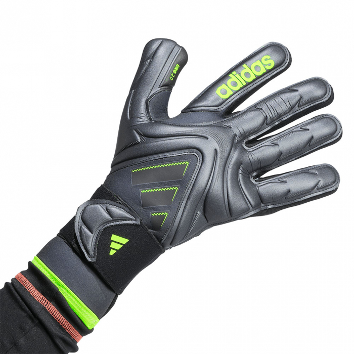 JN5335 adidas Copa Pro Electric Stealth Goalkeeper Gloves Carbon Lucid