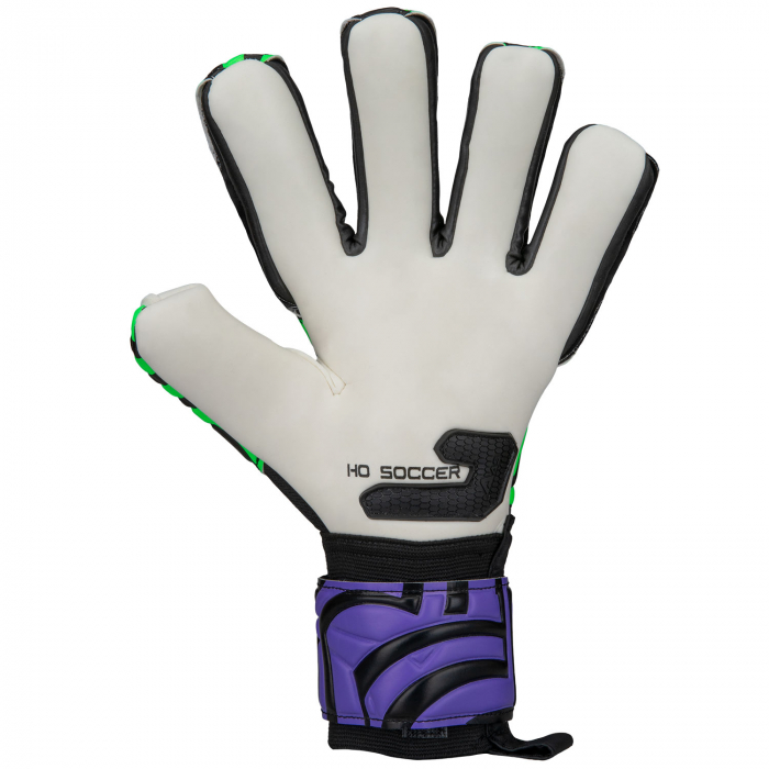 515215 HO SOCCER ONE Colour Blast Negative Goalkeeper Gloves Fluo Gree