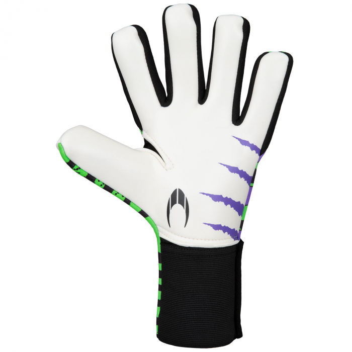 HO SOCCER Rage Colour Blast Negative Junior Goalkeeper Gloves Fluo Gre