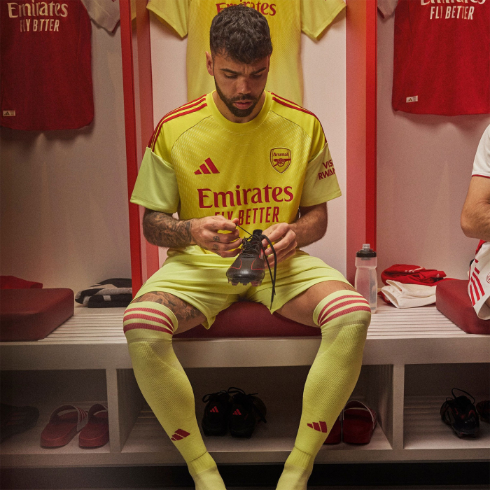 JI9538 adidas Arsenal FC LS Goalkeeper Jersey Junior