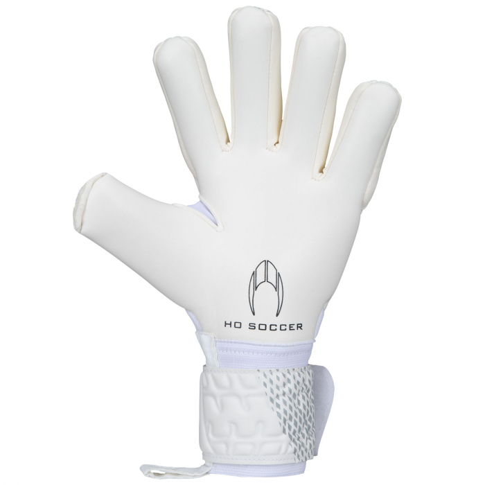 520475 HO Soccer Guerrero Pro Negative Aqua Goalkeeper Gloves White