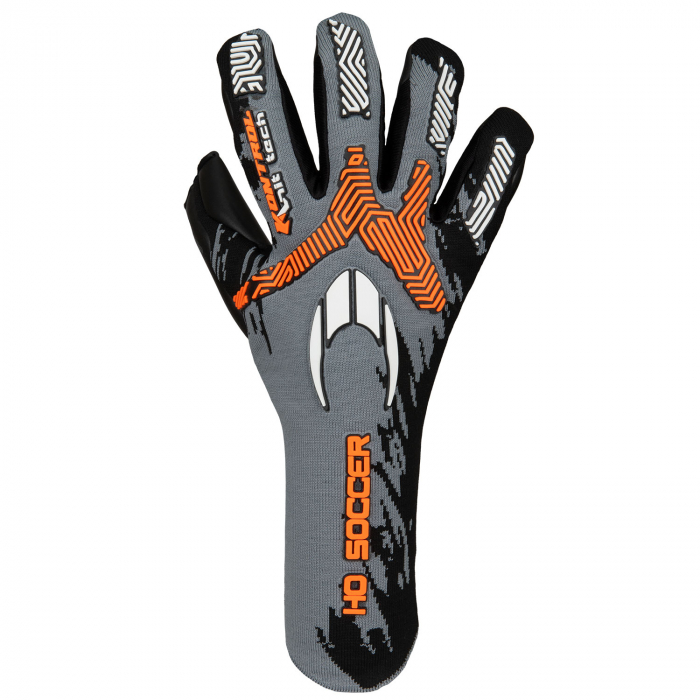 520480 HO Soccer SSG Kontrol Knit Tech Goalkeeper Gloves Grey / Orange